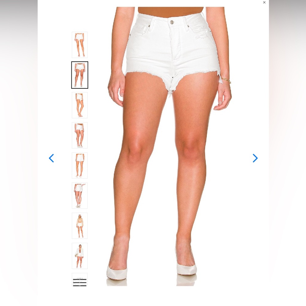 Good American Bombshell Shorts Size 10